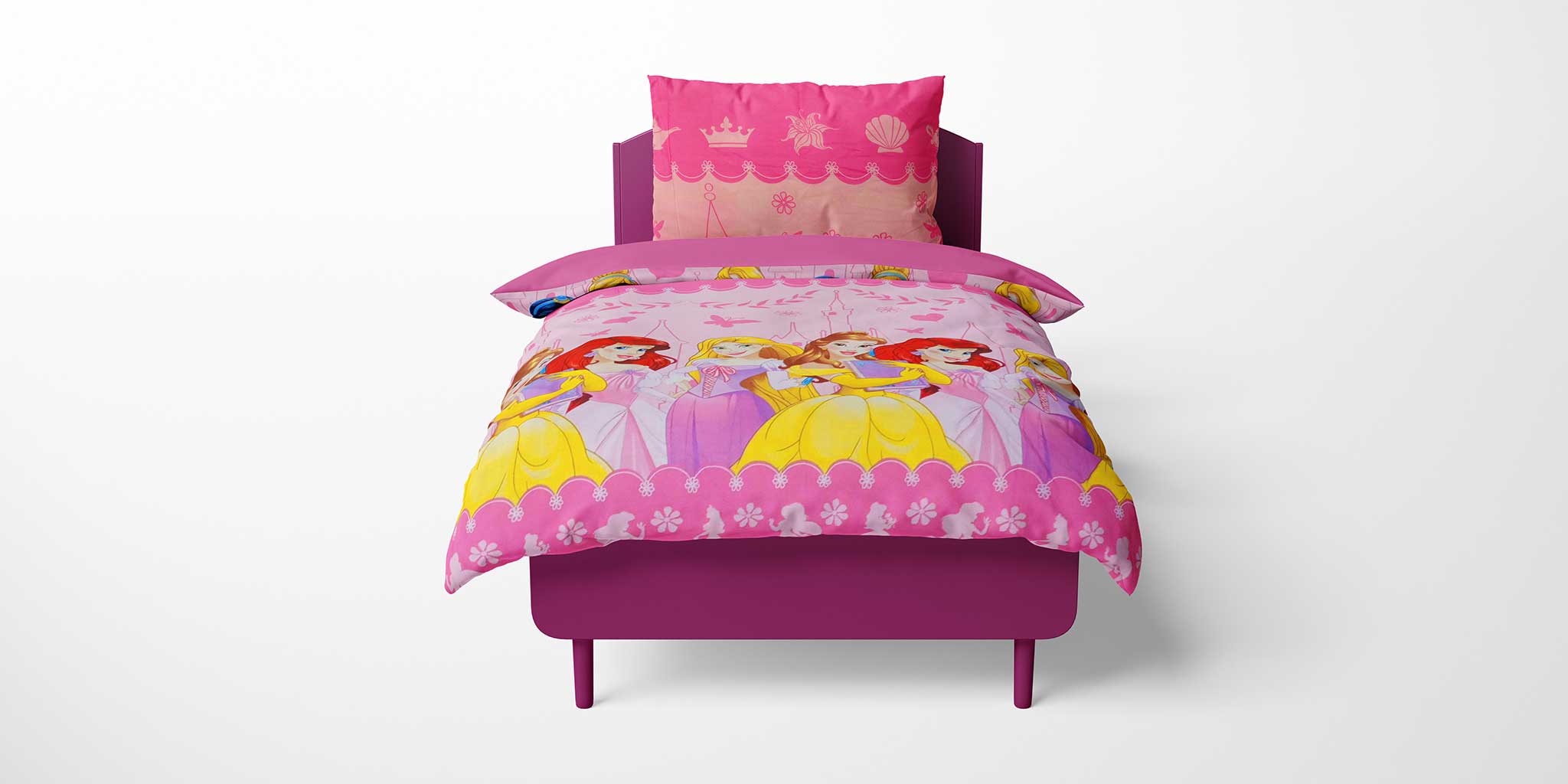 Pink Princess Kids - Duvet Set