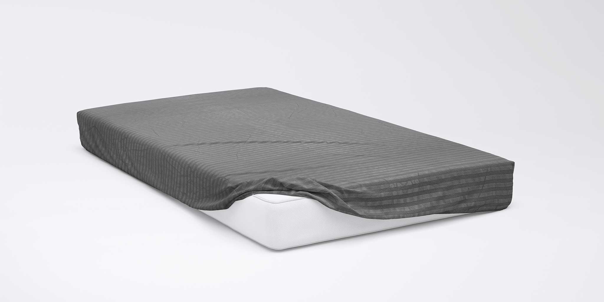 Grey Moonstone Stripe - Fitted