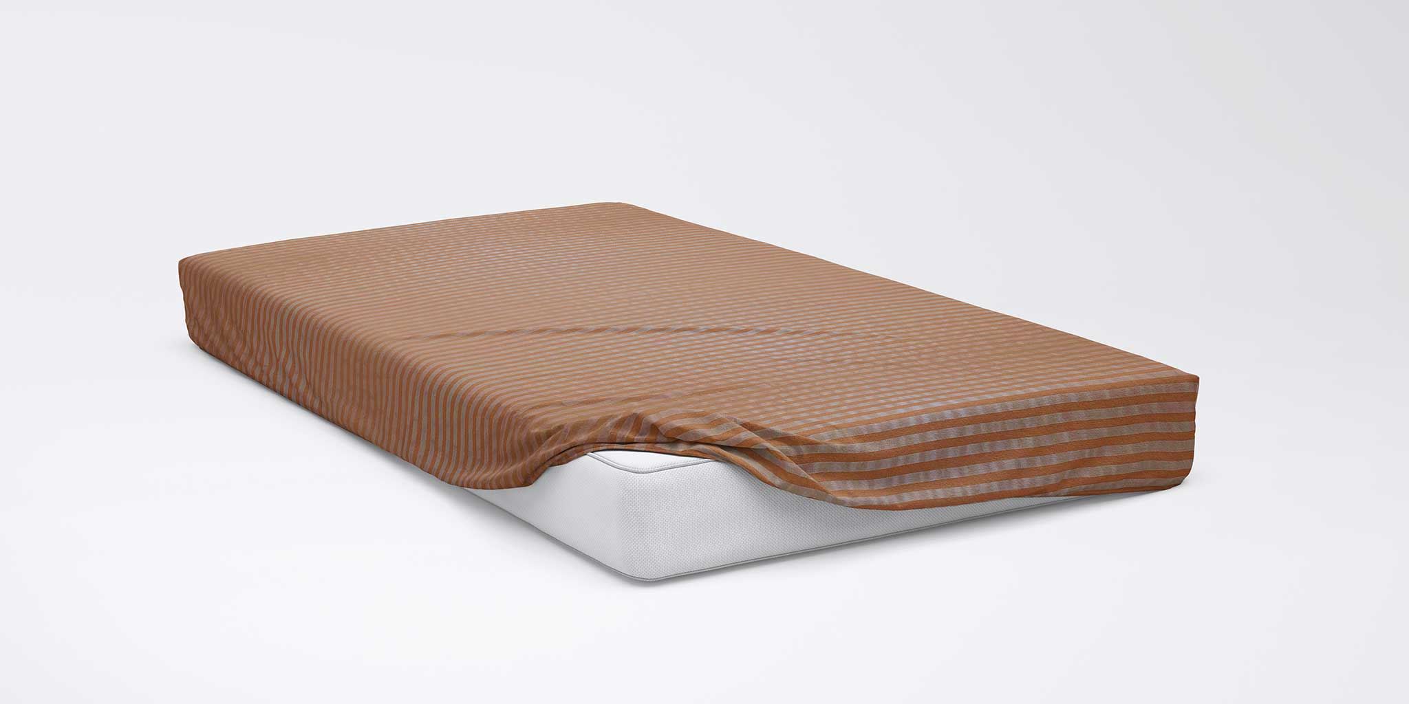 Amber Copper Stripe - Fitted