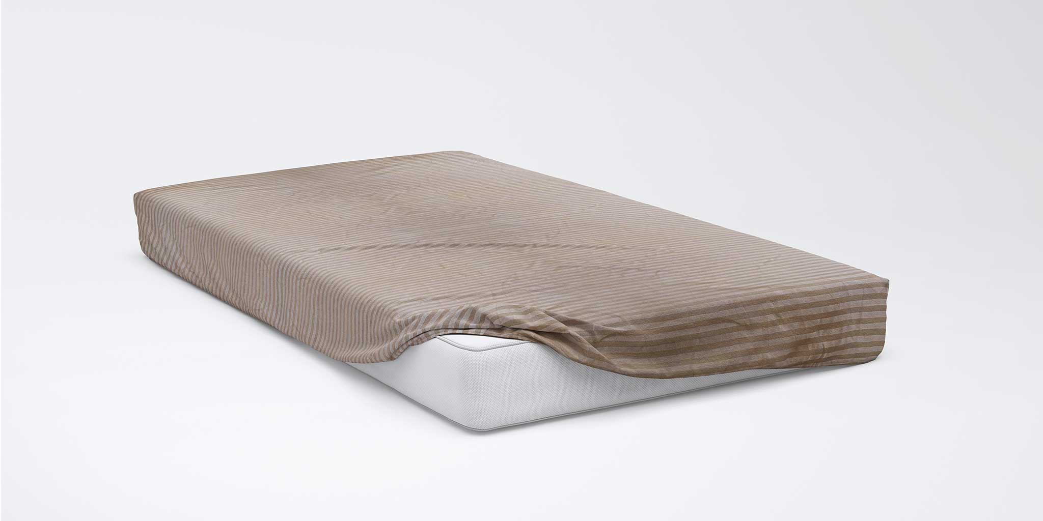 Royal Brown Stripe - Fitted