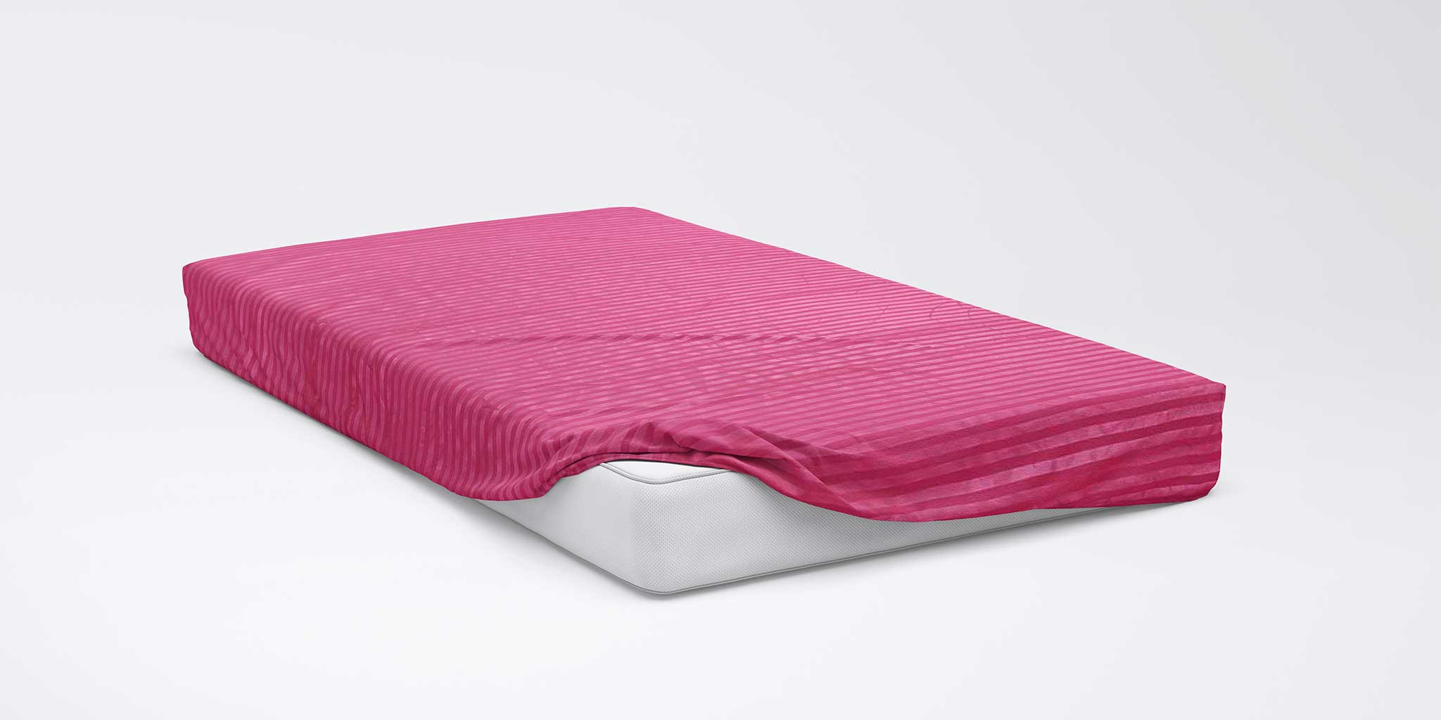 Maroon Ruby stripe - Fitted