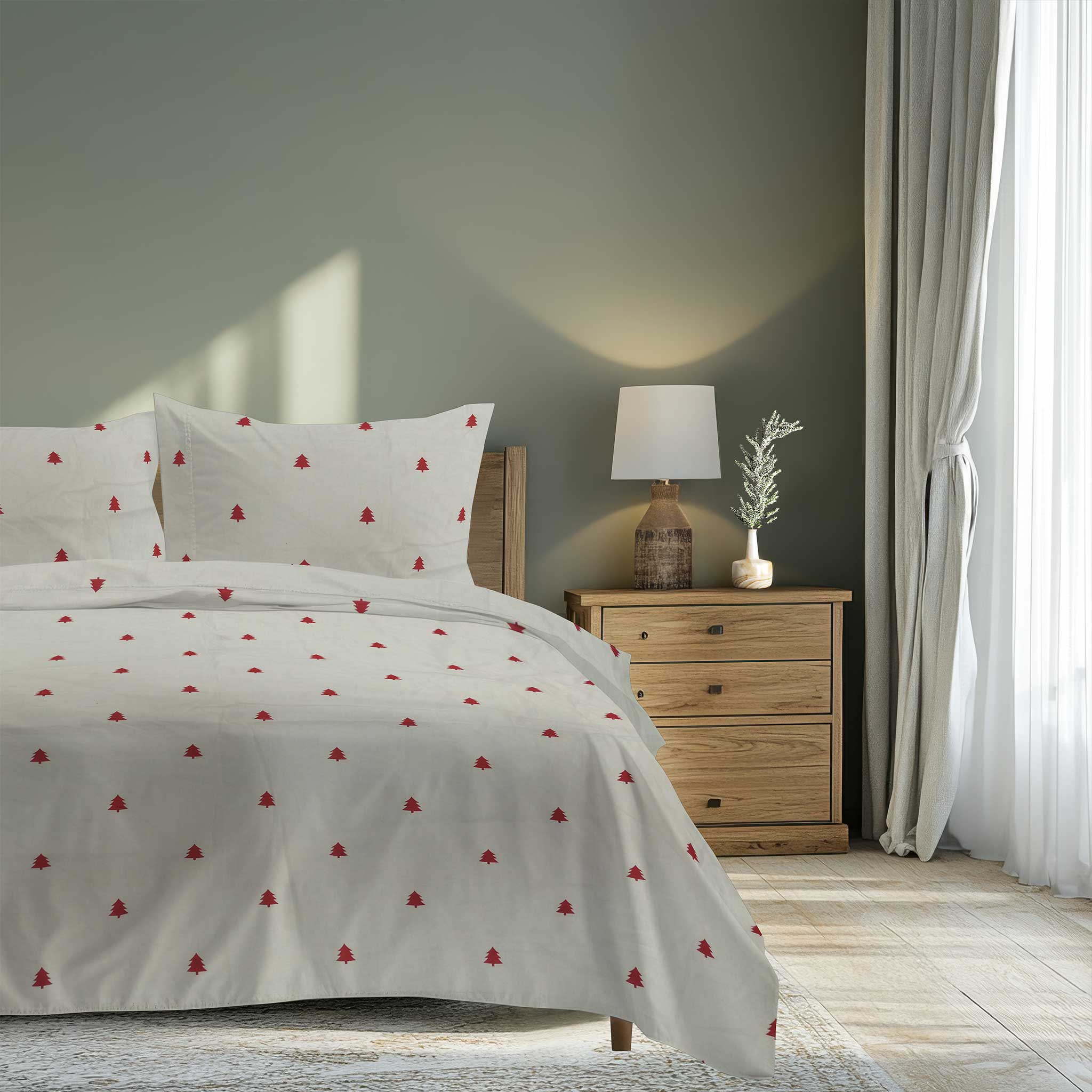 Cranberry Pines - Duvet Set