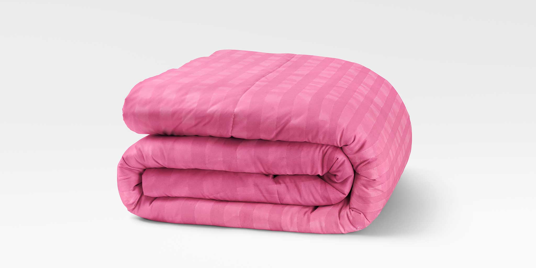 Vivid Tpink Stripe - Duvet Set