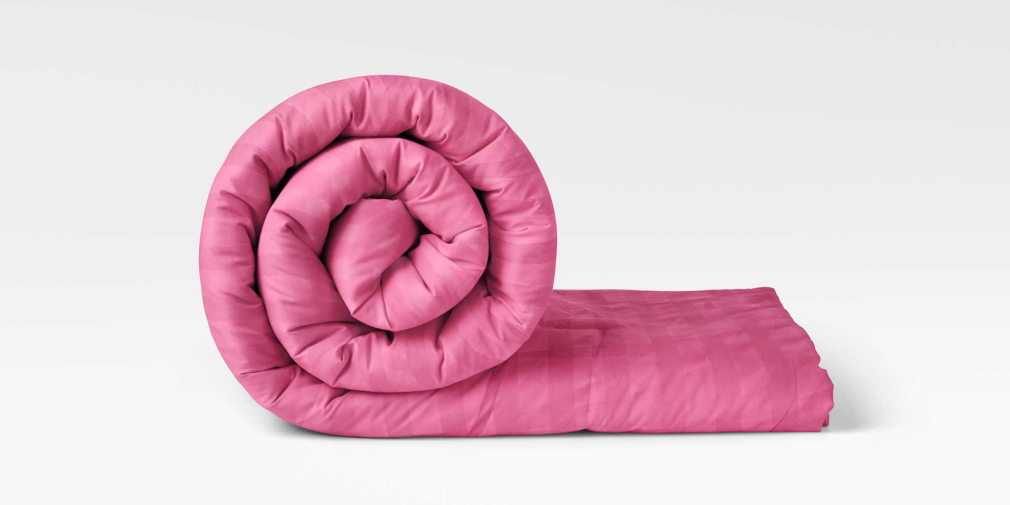 Vivid Tpink Stripe - Duvet Set